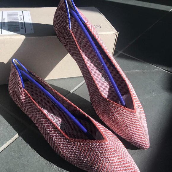 Rothy's Shoes - Rothy's Amber Herringbone Points